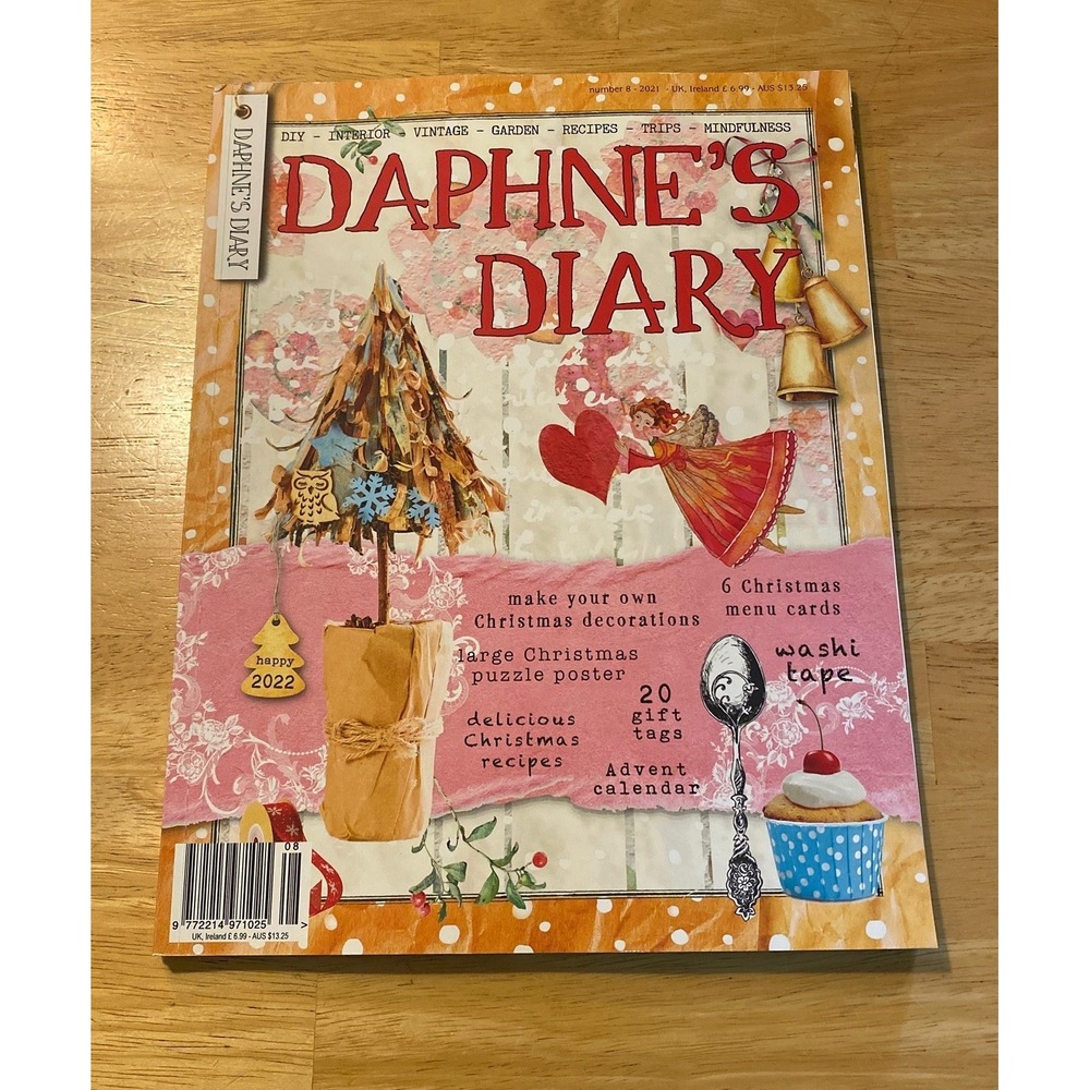 Daphne's Diary Magazine UK  Issue #8 2021 Recipes DIY Vintage Garden Trips More